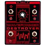 Death By Audio Waveformer Destroyer Multi-channel Fuzz Effects Pedal Black and Red