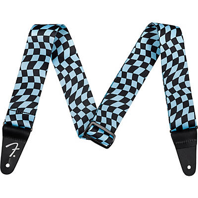 Fender Wavy Checkerboard Polyester Guitar Strap