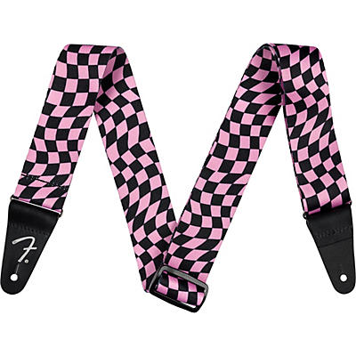 Fender Wavy Checkerboard Polyester Guitar Strap