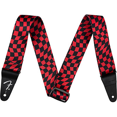 Fender Wavy Checkerboard Polyester Guitar Strap