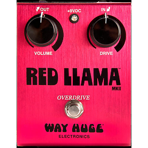 Way Huge Red Llama Overdrive Guitar Effects Pedal