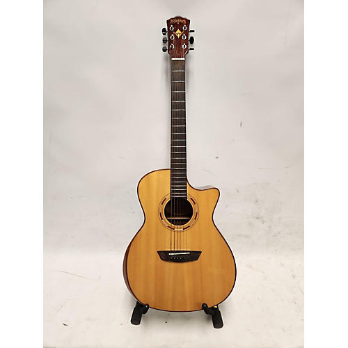 Washburn Wcg70sce Acoustic Guitar Natural