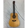 Used Washburn Wd32s Acoustic Guitar Natural