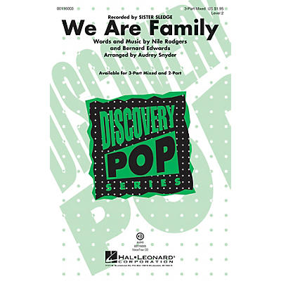 Hal Leonard We Are Family (Discovery Level 2) VoiceTrax CD by Sister Sledge Arranged by Audrey Snyder