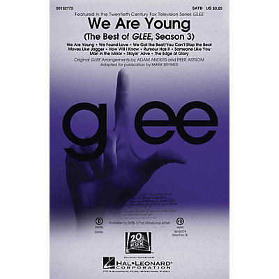 Hal Leonard We Are Young (The Best of Glee, Season 3 Medley) 3-Part Mixed by Glee Cast Arranged by Adam Anders