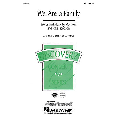 Hal Leonard We Are a Family ShowTrax CD Composed by John Jacobson