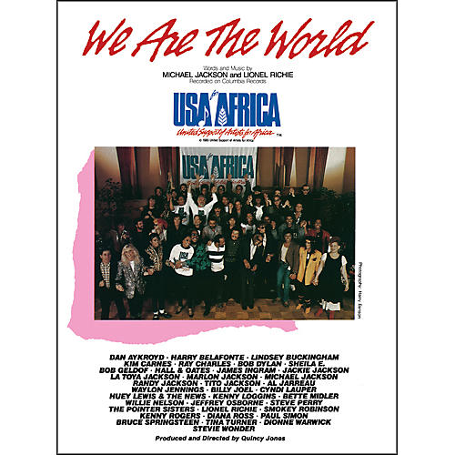 We Are the World (USA for Africa) Piano/Vocal/Chords Sheet