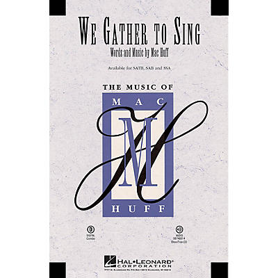 Hal Leonard We Gather to Sing ShowTrax CD Composed by Mac Huff