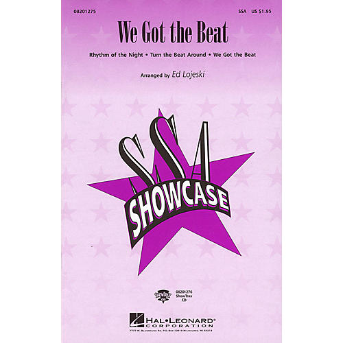 Hal Leonard We Got the Beat (Medley) SSA arranged by Ed Lojeski