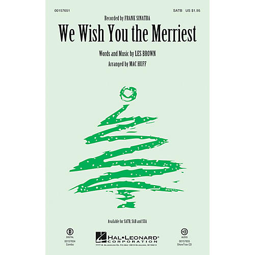Hal Leonard We Wish You the Merriest ShowTrax CD by Frank Sinatra Arranged by Mac Huff