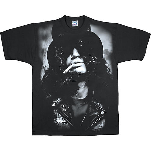 Slash Wearing Top Hat T-Shirt Condition 1 - Mint Black Extra Large