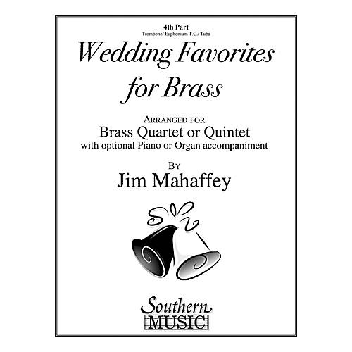 Southern Wedding Favorites for Brass (Part 4 - Trombone/Euphonium/Tuba) Southern Music Series by Jim Mahaffey