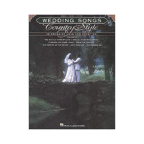 Wedding Songs Country Style Piano/Vocal/Guitar Songbook