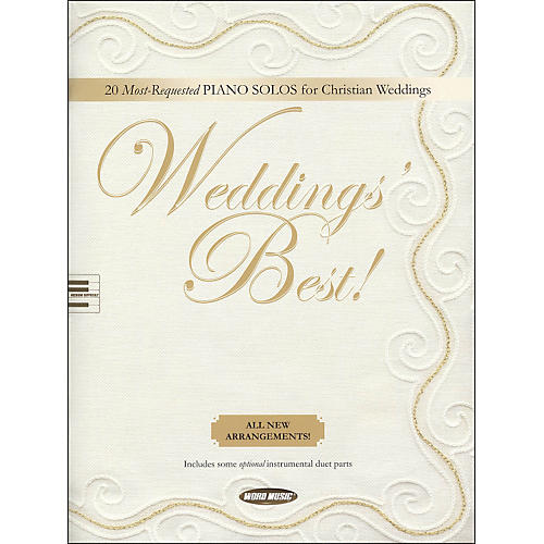 Weddings' Best arranged for piano solos