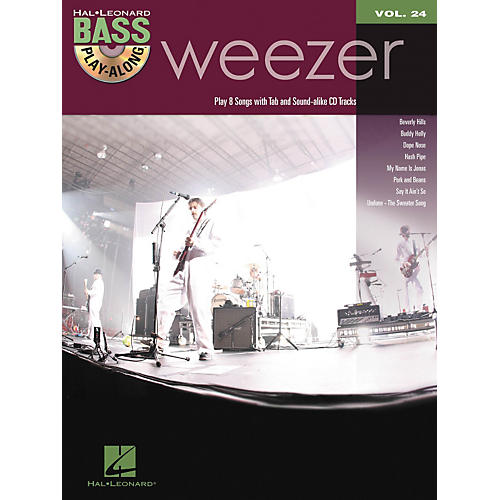 Weezer - Bass Play-Along Volume 24 Book/CD