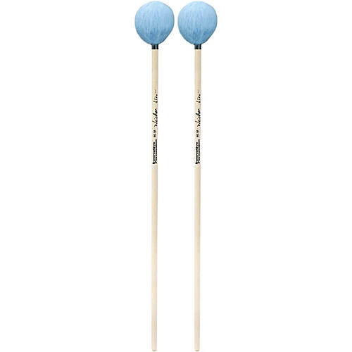 Innovative Percussion Wei-Chen Lin Series Birch Handle Marimba Mallets Bass Sky Blue Yarn