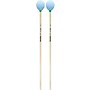 Innovative Percussion Weichen Lin Series Birch Handle Marimba Mallets Medium Soft Sky Blue Yarn