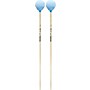 Innovative Percussion Weichen Lin Series Birch Handle Marimba Mallets Soft Sky Blue Yarn