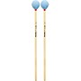 Innovative Percussion Weichen Lin Series Rattan Handle Marimba Mallets Medium Sky Blue Yarn