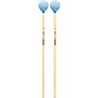Innovative Percussion Weichen Lin Series Rattan Handle Marimba Mallets Soft Sky Blue Yarn