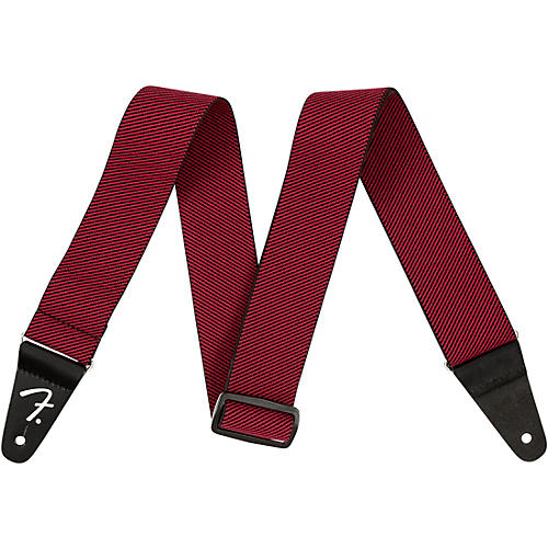 Fender Weighless Tweed Strap Red 2 in.