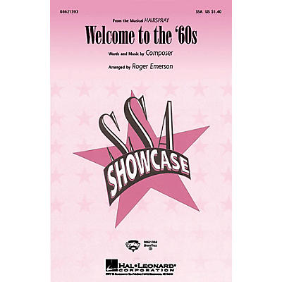 Hal Leonard Welcome to the '60s (from Hairspray) ShowTrax CD Arranged by Roger Emerson