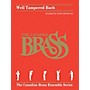 Hal Leonard Well Tampered Bach Brass Ensemble Series by Johann Sebastian Bach Arranged by Luther Henderson