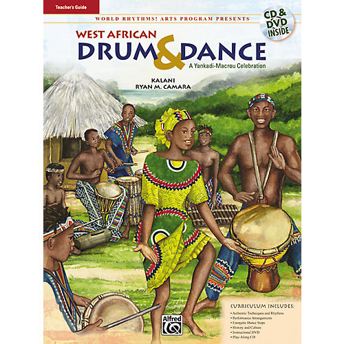 West African Drum & Dance (A Yankadi-Macrou Celebration) Teacher's Guide (Book/DVD/CD)