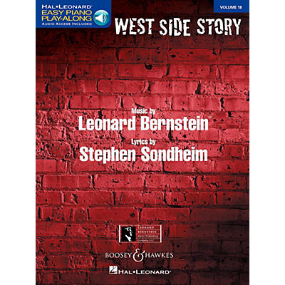 Boosey and Hawkes West Side Story Easy Piano Play-Along Vol. 18 Book/Online Audio