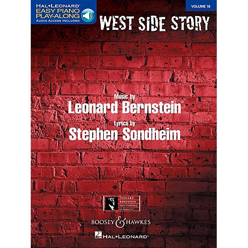 Boosey and Hawkes West Side Story Easy Piano Play-Along Vol. 18 Book/Online Audio