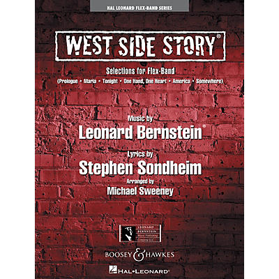 Hal Leonard West Side Story (Selections for Flex-Band) Concert Band Level 2-3 Arranged by Michael Sweeney