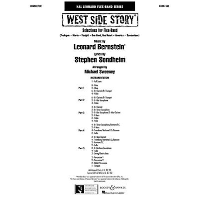 Hal Leonard West Side Story (flex-band) Full Score Concert Band