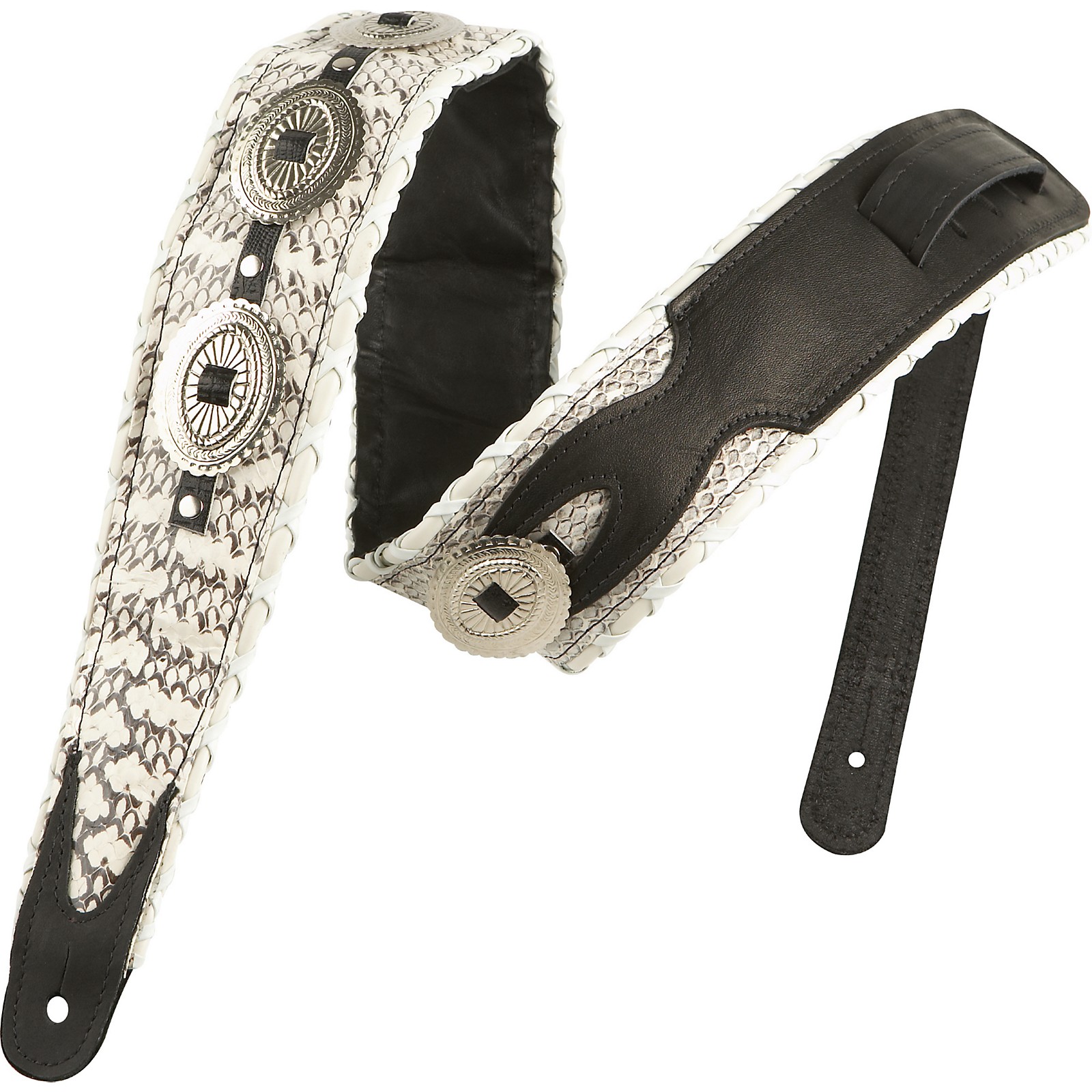 Jodi Head Western Snakeskin Concho Guitar Strap Musician's Friend