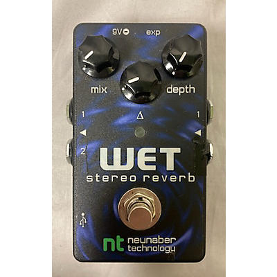 Neunaber Wet Stereo Reverb Effect Pedal