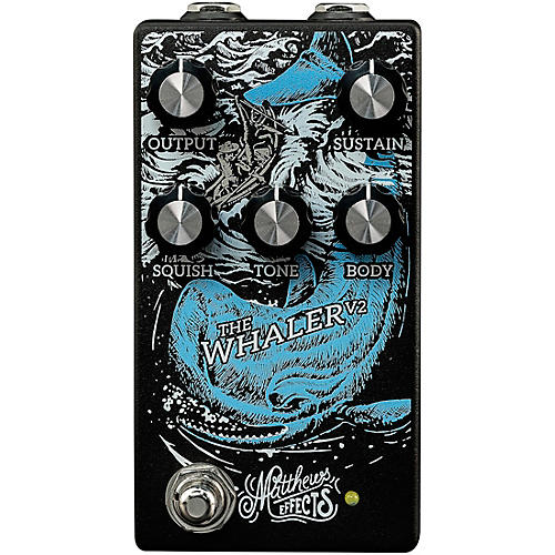 Matthews Effects Whaler V2 Original Fuzz Effects Pedal Condition 1 - Mint