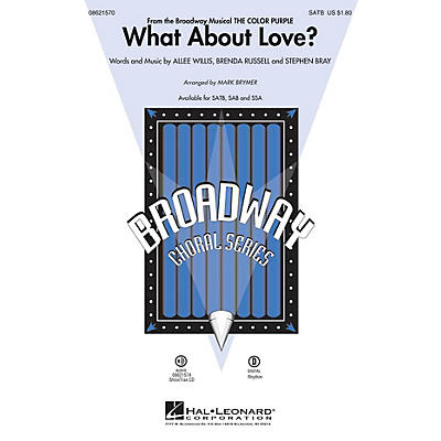 Hal Leonard What About Love? (from The Color Purple) ShowTrax CD Arranged by Mark Brymer