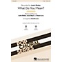 Hal Leonard What Do You Mean? 2-Part arranged by Mark Brymer