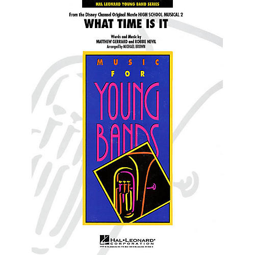 What Time Is It - Young Concert Band Level 3 by Michael Brown