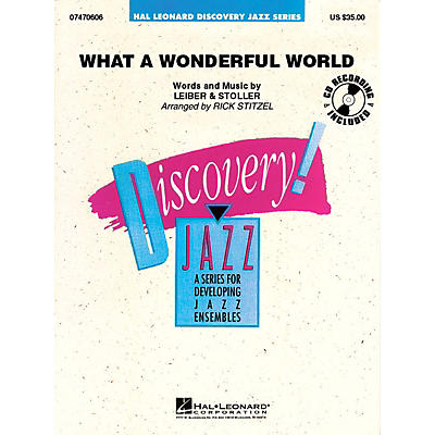 Hal Leonard What a Wonderful World Jazz Band Level 1.5 Arranged by Rick Stitzel