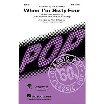 Hal Leonard When I'm Sixty-Four Combo Parts by The Beatles Arranged by Alan Billingsley