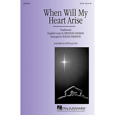 Hal Leonard When Will My Heart Arise SSA Arranged by Roger Emerson