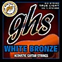 GHS White Bronze True Light Acoustic-Electric Guitar Strings