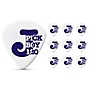 Pick Boy White Cellulose Jazz Guitar Picks 1.20 mm 10 Pack