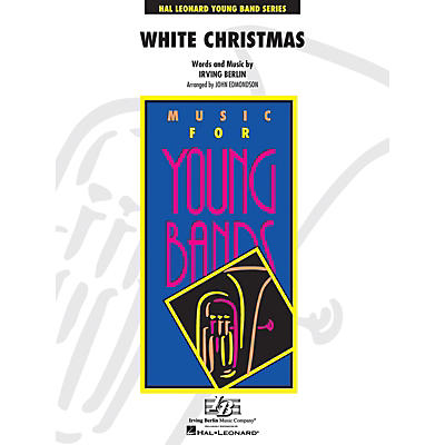 Hal Leonard White Christmas - Young Concert Band Level 3 by John Edmondson