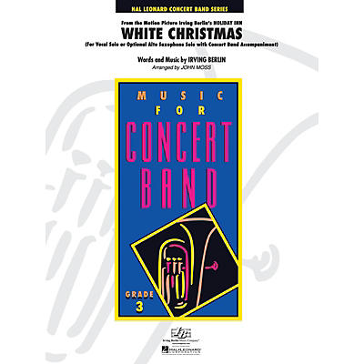 Hal Leonard White Christmas - Young Concert Band Series Level 3 arranged by John Moss