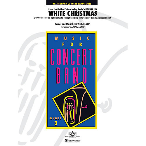 Hal Leonard White Christmas - Young Concert Band Series Level 3 arranged by John Moss