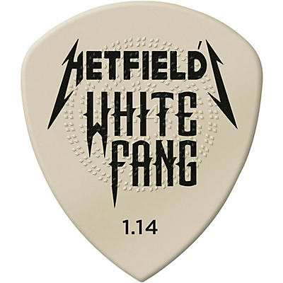 Dunlop White Fang James Hetfield Signature Picks -