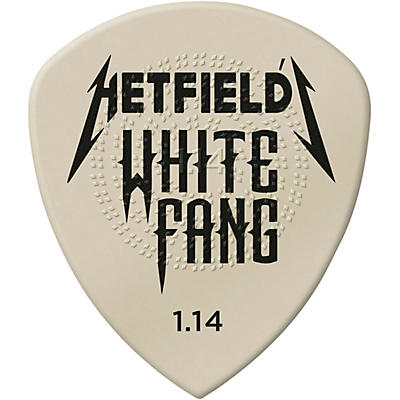 Dunlop White Fang James Hetfield Signature Picks -