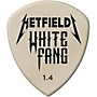 Dunlop White Fang James Hetfield Signature Picks - 1.4 mm 24 Pack