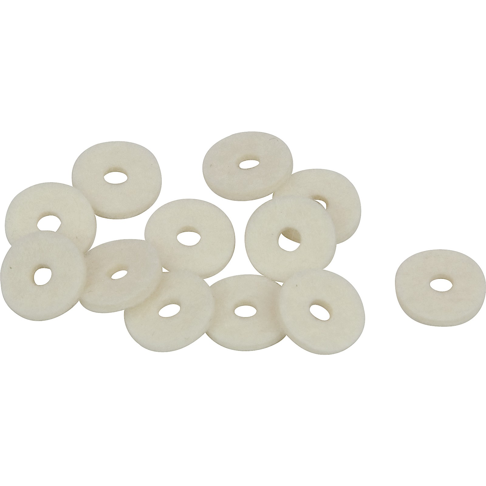 Fender White Felt Washers (12) Musician's Friend